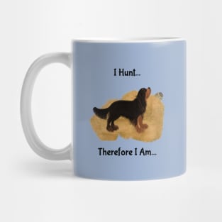 Cavalier King Charles Spaniel Barn Hunt, I Hunt Therefore I Am Mug